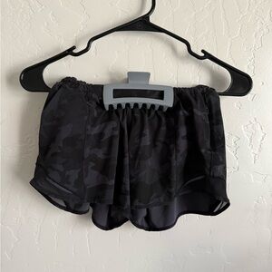 Lululemon Black Camo Shorts